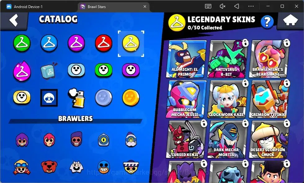 Brawl Stars Accounts Android | 1102 Thropy|18 Brawler|1 Max Hypercharge image 2