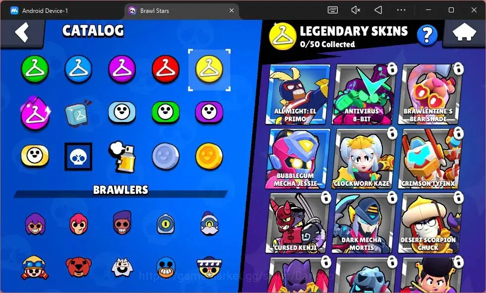 Brawl Stars Accounts Android | 1102 Thropy|18 Brawler|1 Max Hypercharge image 3