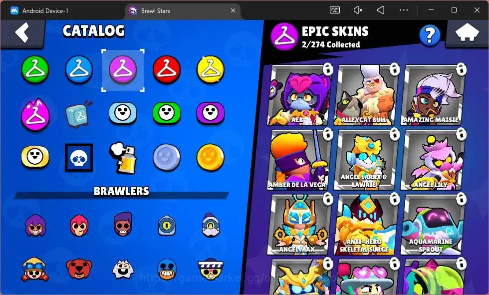 Brawl Stars Accounts Android | 1102 Thropy|18 Brawler|1 Max Hypercharge image 5