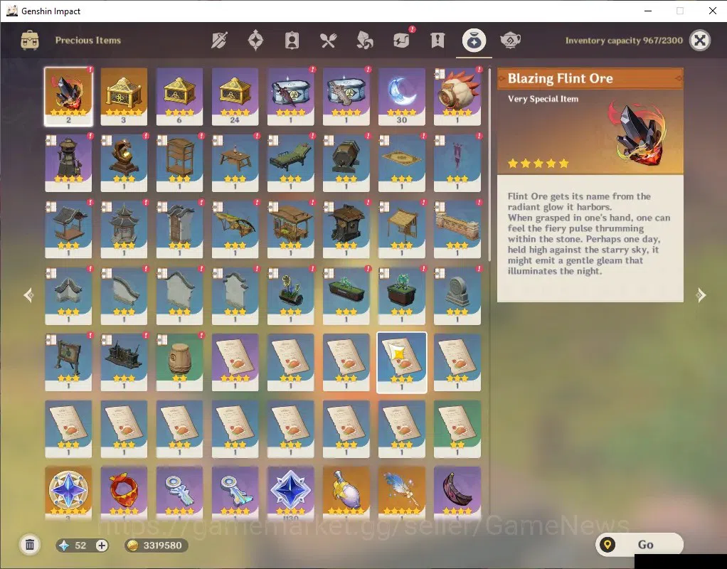 Genshin Impact Accounts ASIA|Free HI3|AR 59|PermaFrezee Skirk|13 Limit+ 8 image 16