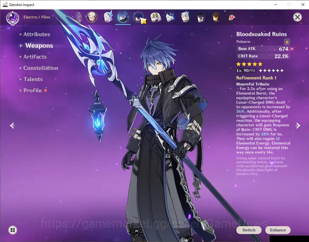 Genshin Impact Accounts ASIA|Free HI3|AR 59|PermaFrezee Skirk|13 Limit+ 8 image 7