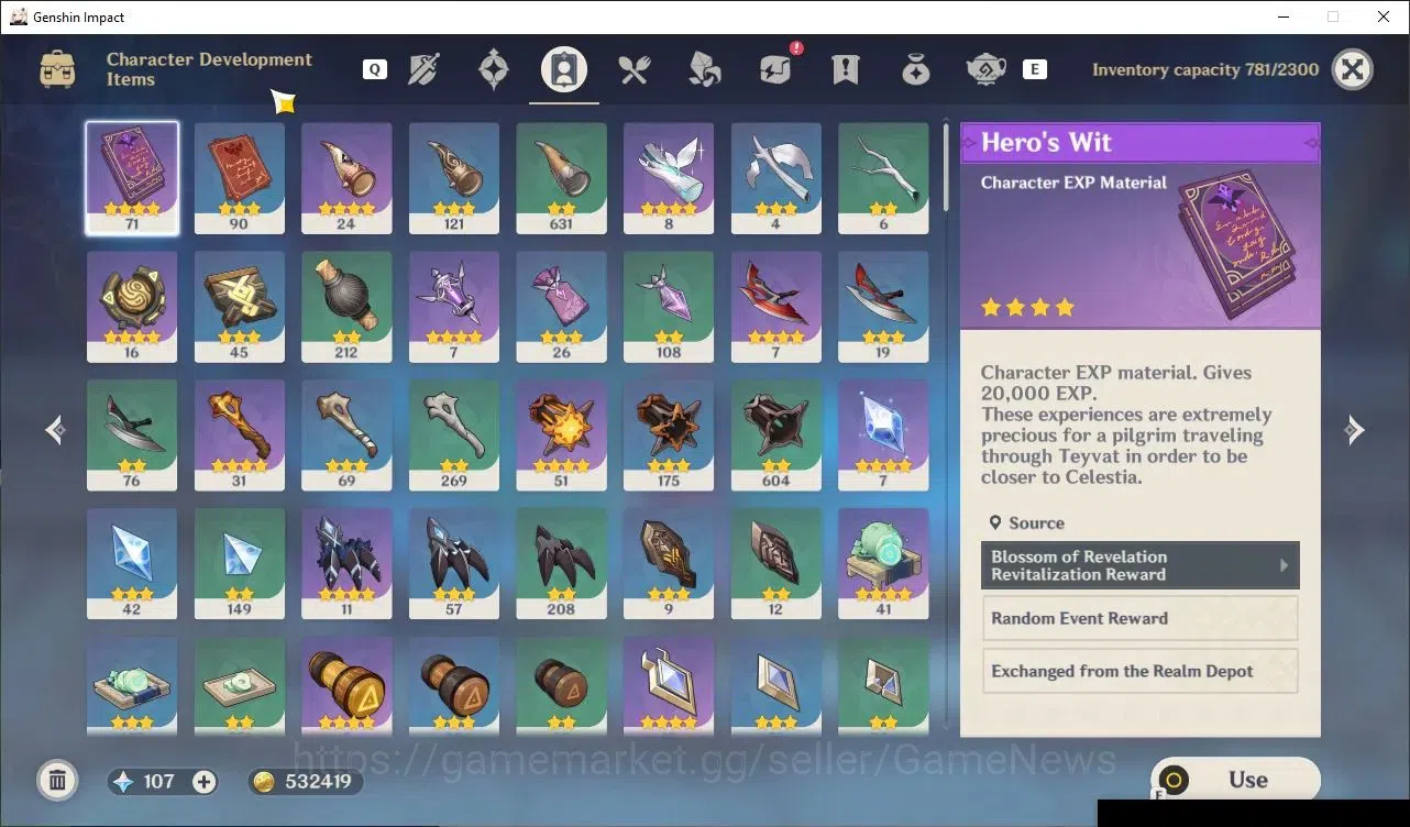 Genshin Impact Accounts ASIA|AR 58|9 Limited + (Durin+Sign) 5 (5*Weapon),V image 6