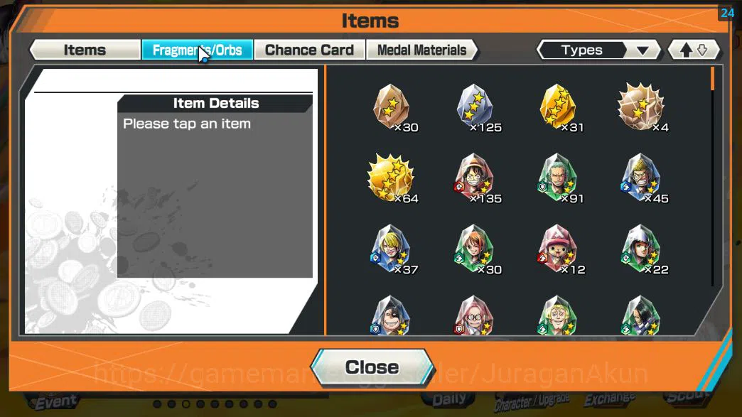 One Piece Bounty Rush Accounts Global |6 EX |1 MAX|HQ Sakazuki,DD Shank,Strongest image 10