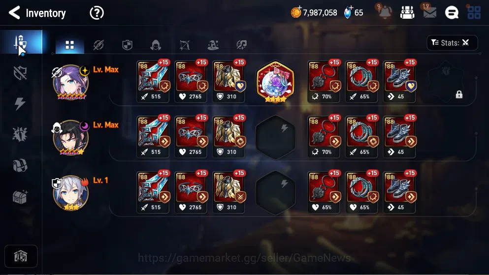 Epic Seven Accounts GLOBAL Unverif|New Era|4 ML(Salome, Harsetti, AYuf image 10