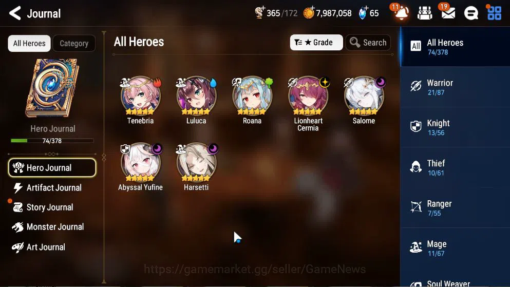 Epic Seven Accounts GLOBAL Unverif|New Era|4 ML(Salome, Harsetti, AYuf image 20