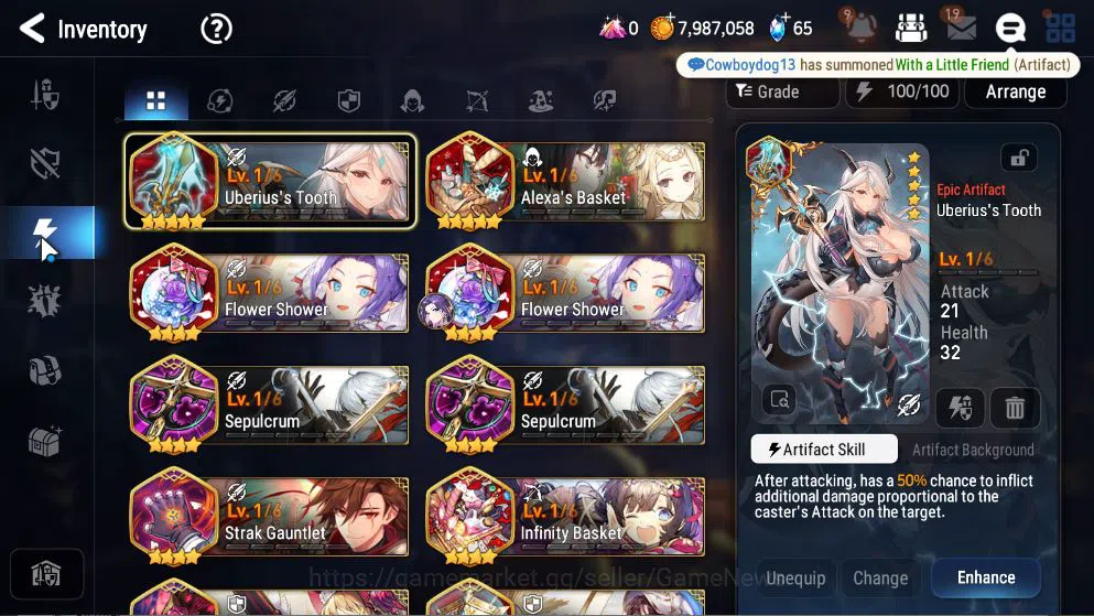 Epic Seven Accounts GLOBAL Unverif|New Era|4 ML(Salome, Harsetti, AYuf image 8