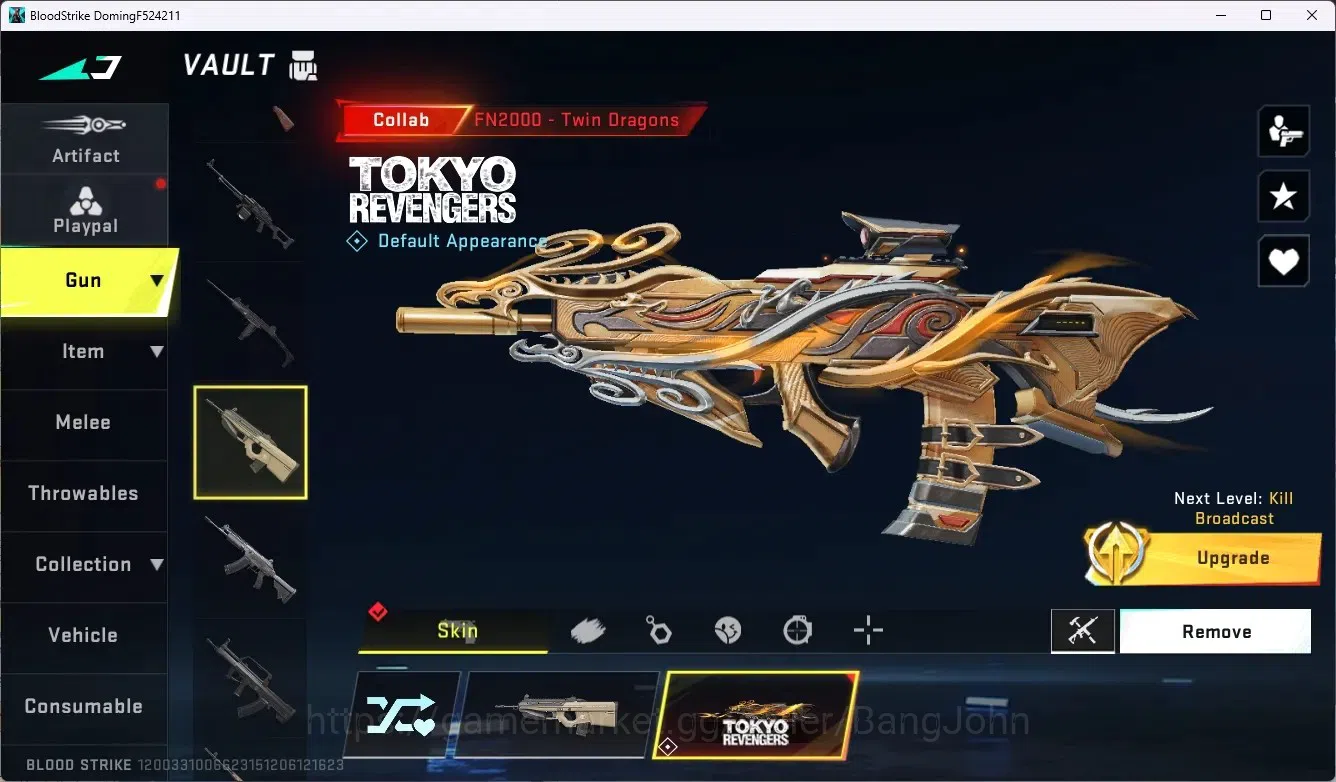 Blood Strike Accounts ASIA |ETERNAL DESERT EAGLE, ETERNAL ZERO-ODASHADOW image 11