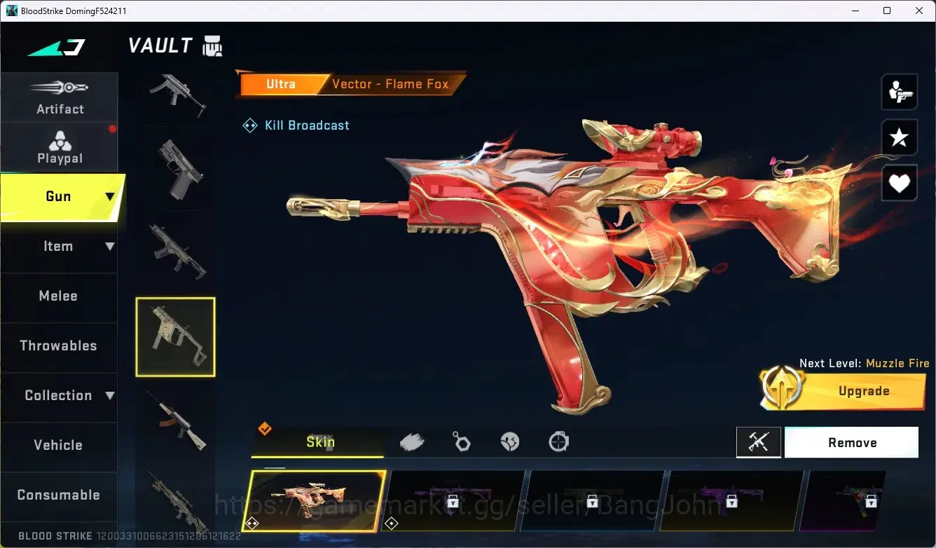Blood Strike Accounts ASIA |ETERNAL DESERT EAGLE, ETERNAL ZERO-ODASHADOW image 2