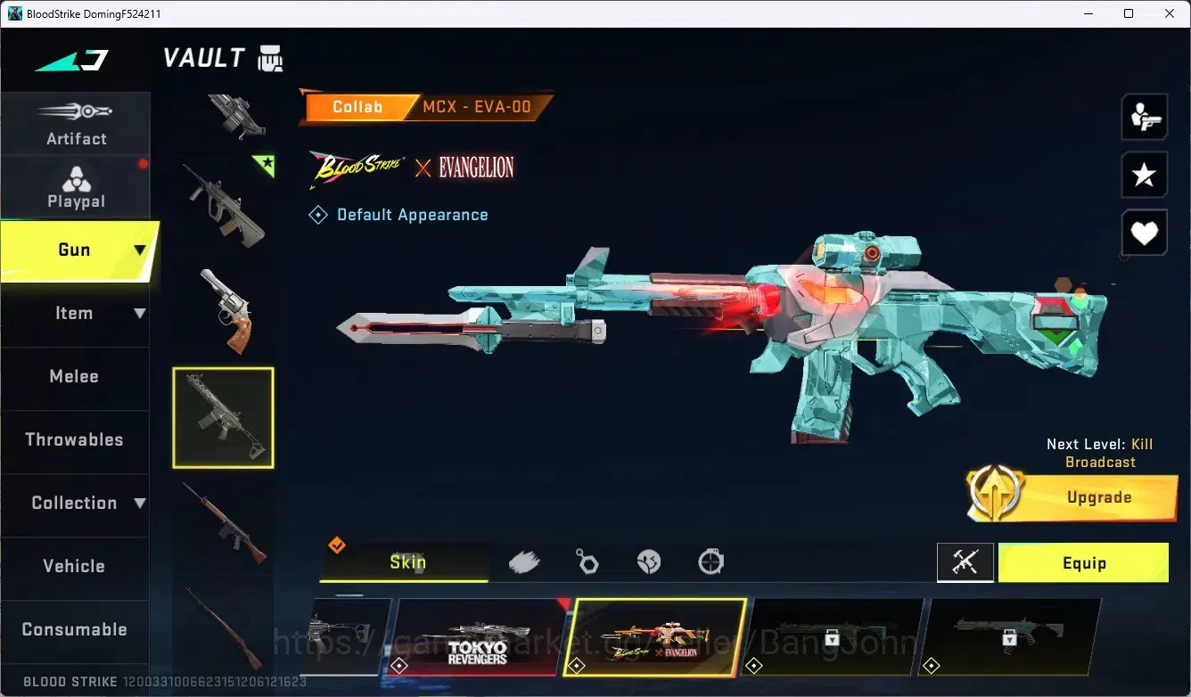 Blood Strike Accounts ASIA |ETERNAL DESERT EAGLE, ETERNAL ZERO-ODASHADOW image 9