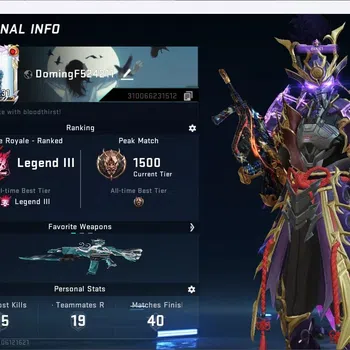 Blood Strike Collab Skin ASIA |ETERNAL DESERT EAGLE, ETERNAL ZERO-ODASHADOW image 1