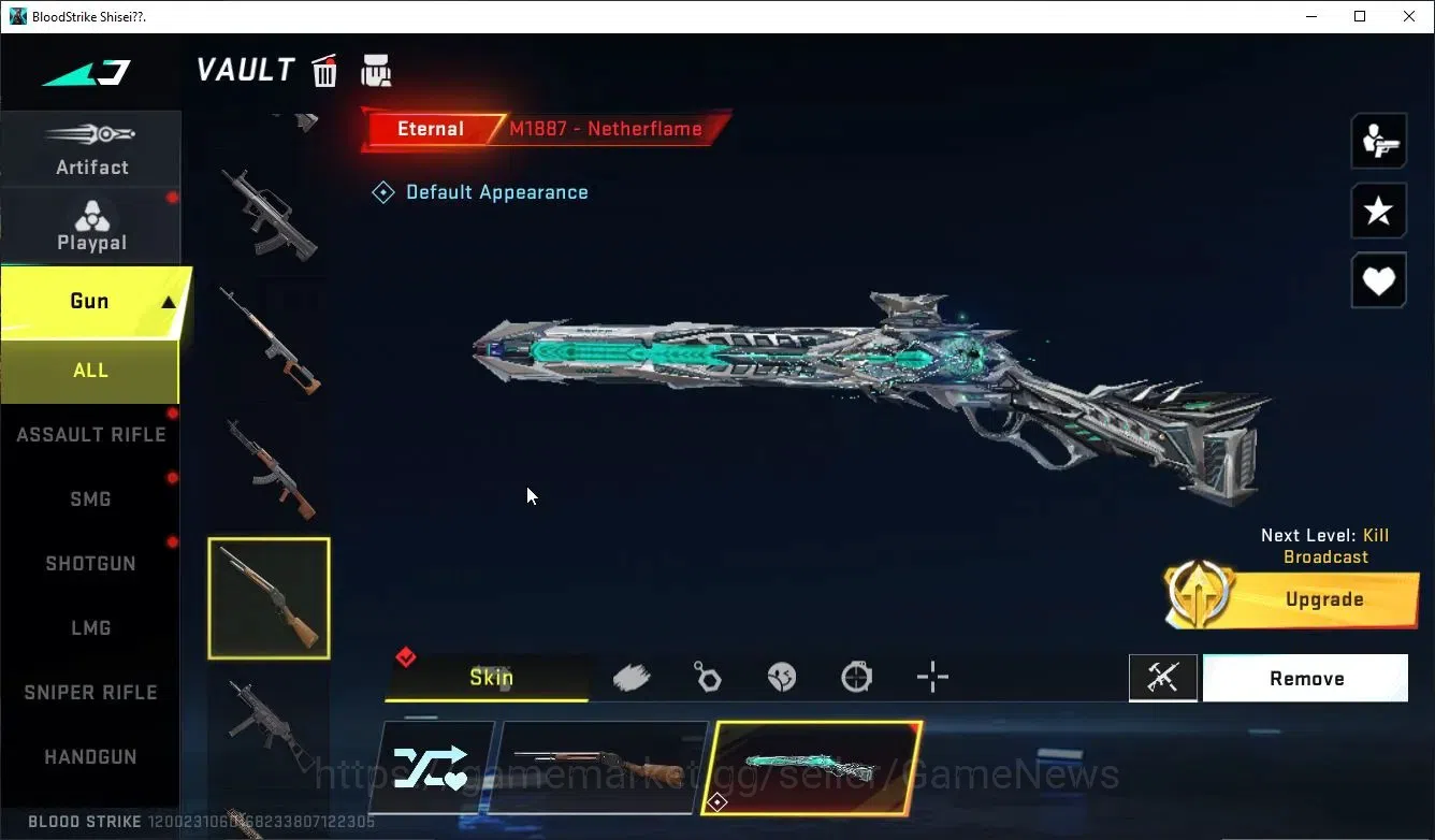 Blood Strike Accounts Others ASIA|ETERNAL M1887-Netherflame|Lvl 4|Silver III|NetEase|Check SS(BLS5472) 4