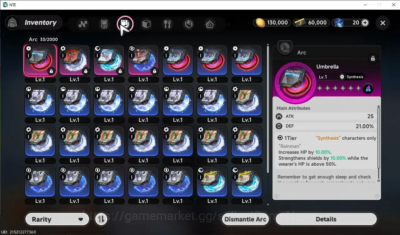 Neverness to Everness Accounts GLOBAL EU|HL 3| 1 SSR Meta Nanally +S-Class Char B image 8