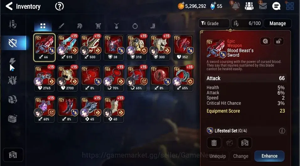 Epic Seven Accounts GLOBAL|UnVerif|3 ML|Rhiana&Luciel,Harsetti,Apocaly image 14