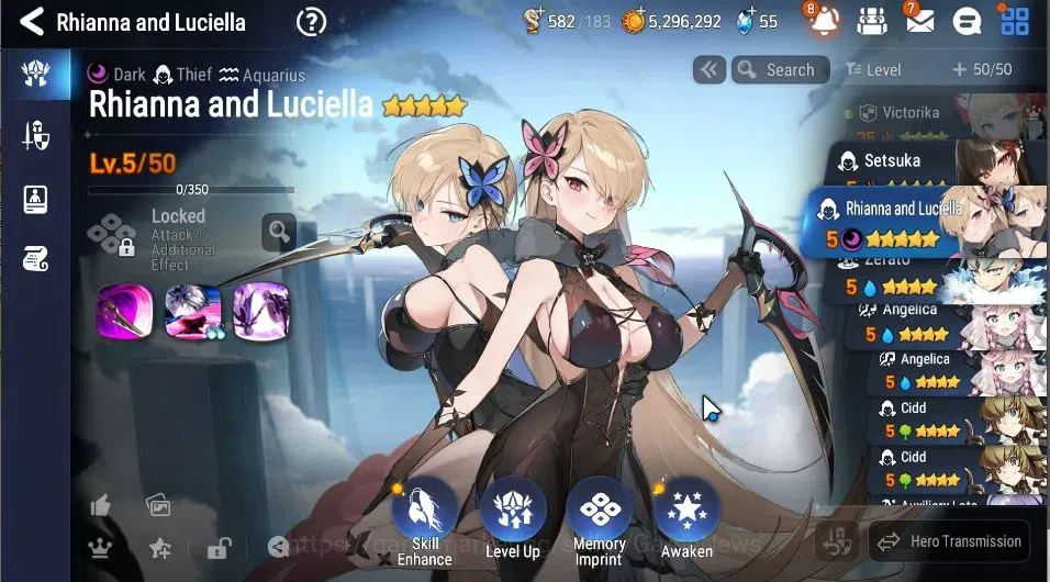 Epic Seven Accounts GLOBAL|UnVerif|3 ML|Rhiana&Luciel,Harsetti,Apocaly image 20