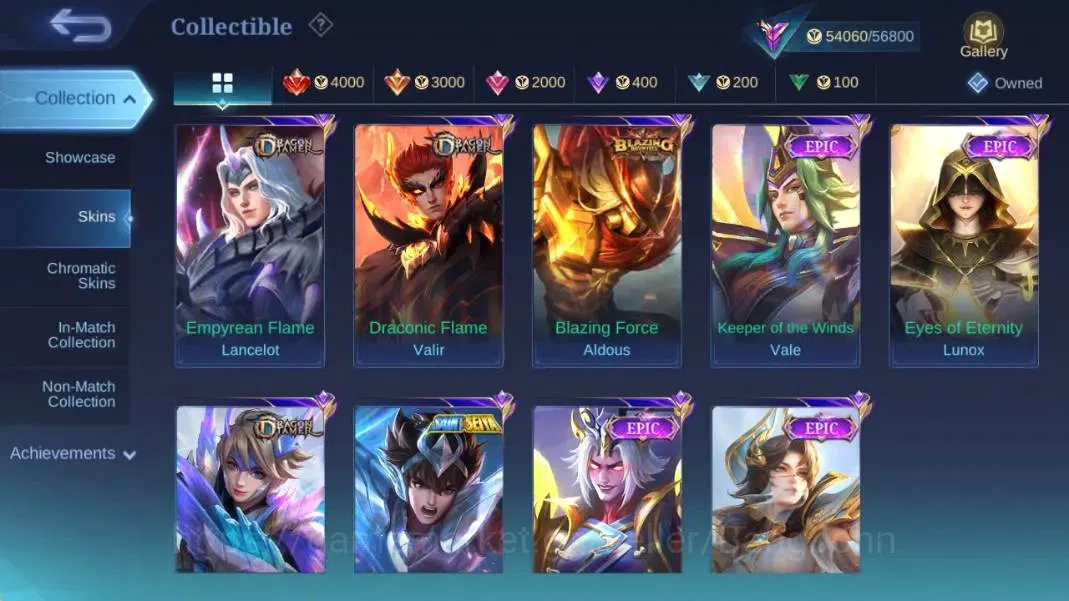 Mobile Legends: Bang Bang Accounts Global|Hero 132|Skin 232|Renowned|Legend Franco+Va image 15