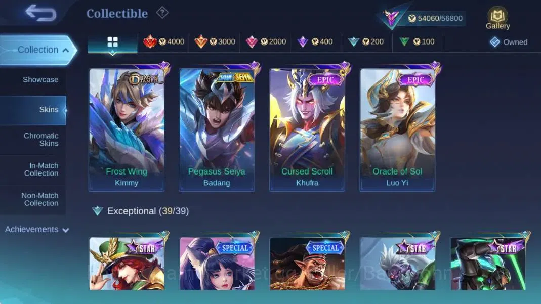 Mobile Legends: Bang Bang Accounts Global|Hero 132|Skin 232|Renowned|Legend Franco+Va image 16
