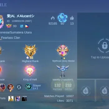 Mobile Legends: Bang Bang Collector Global|Hero 132|Skin 232|Renowned|Legend Franco+Va image 1
