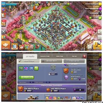 Clash of Clans Accounts High-End FLASH SALE TH 18 MAXED LIMITED SCENARY EX LEGEND|5 HERO MAXED|EPIC MANY MAX|WALL