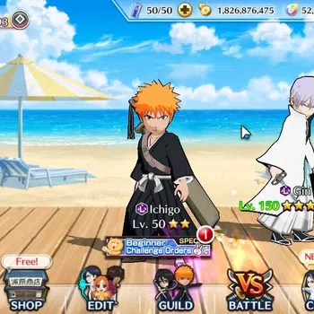Bleach: Brave Souls Accounts High-End [GLOBAL]52K Orb|Ichigo DreamTeam,New Ichigo,TYBW26 Yukio,Riruka,10th Anniv