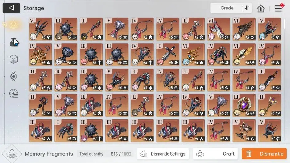 Chaos Zero Nightmare Accounts GLOBAL|10 SSR[Adelheid,(HeidemariM2,Tiphera}+Sign, image 13