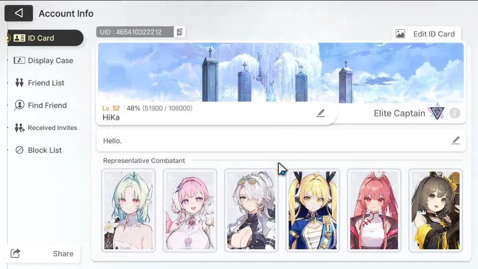 Chaos Zero Nightmare Accounts GLOBAL|10 SSR[Adelheid,(HeidemariM2,Tiphera}+Sign, image 2