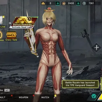 Blood Strike Accounts Collab Skin ASIA|ETERNAL[P90-Empyrean Lv4]|Collab AOT KATYA-Female Titan|ULTRA ETHAN-Raid Mask|3