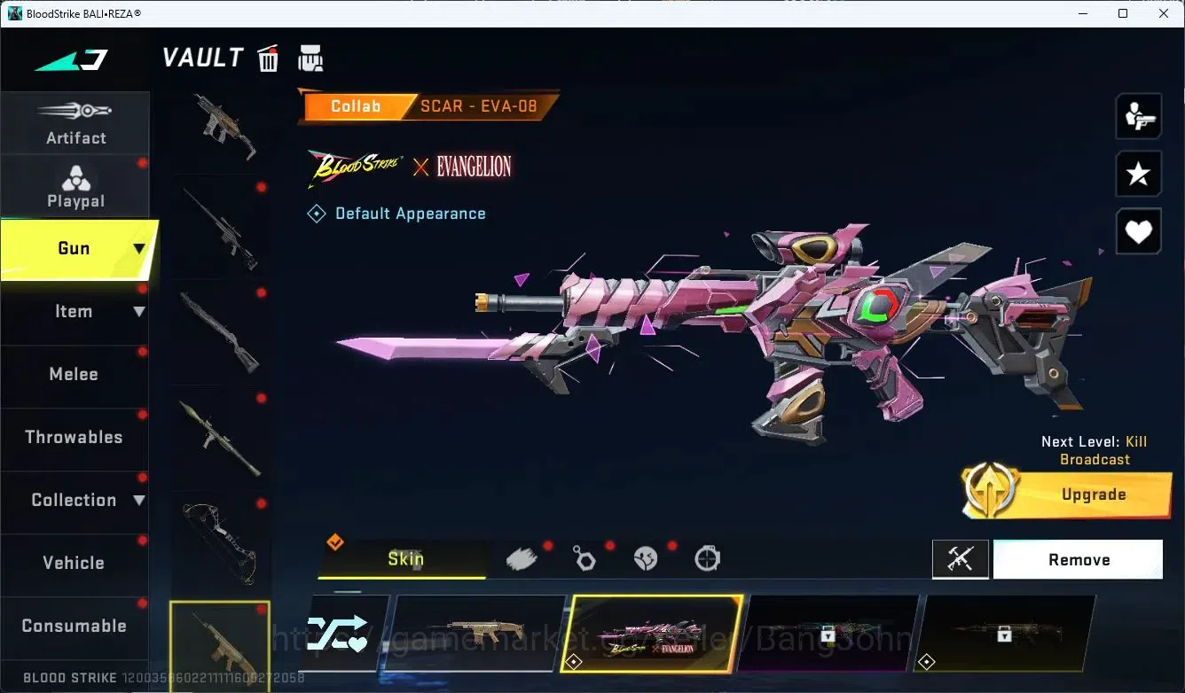 Blood Strike Accounts ASIA | 1 EVA: SCAR-EVA-08 | 2 Limited | 11 Ultra | image 11