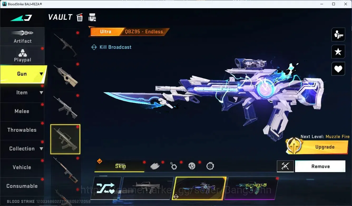 Blood Strike Accounts ASIA | 1 EVA: SCAR-EVA-08 | 2 Limited | 11 Ultra | image 12