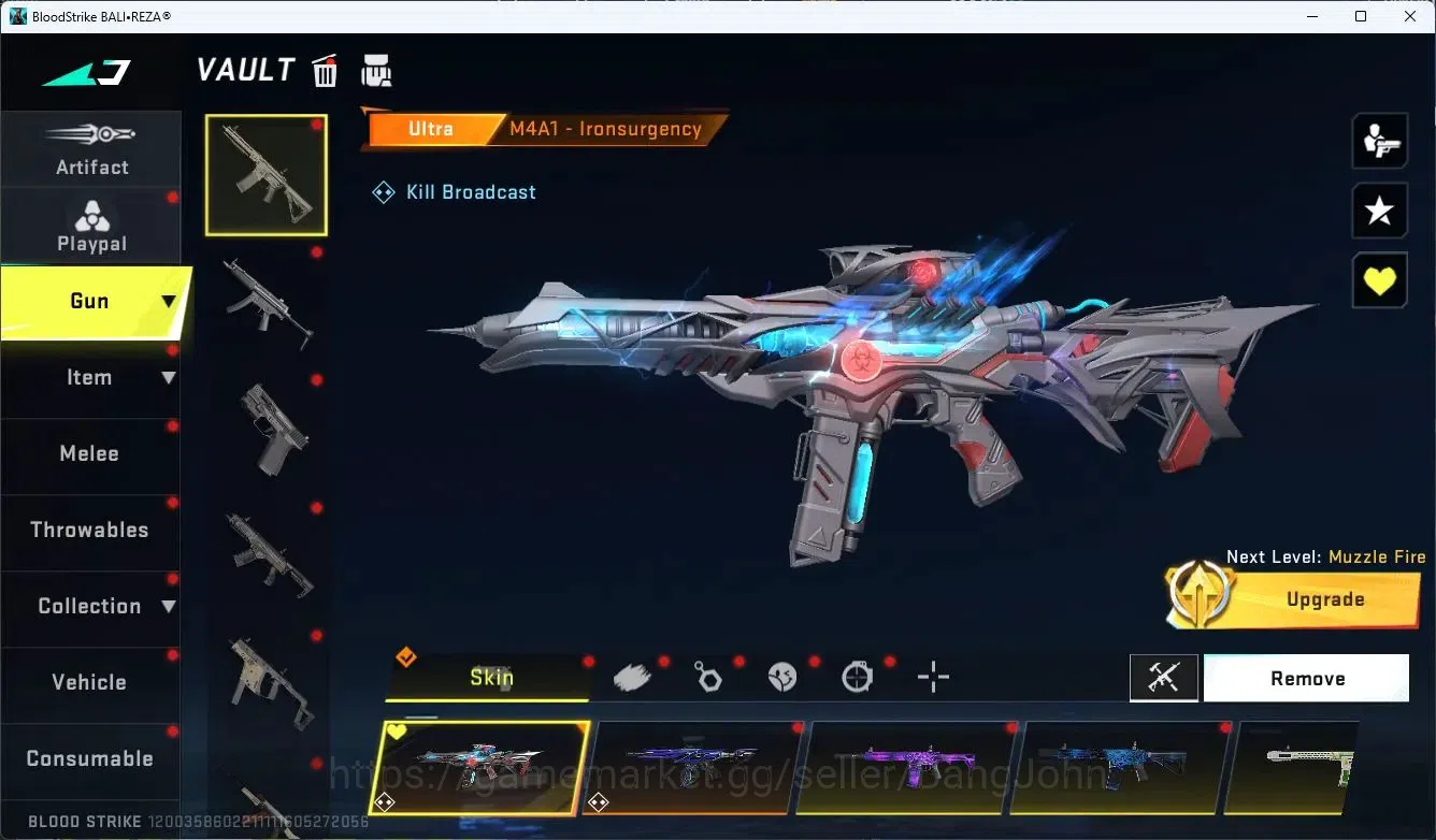 Blood Strike Accounts ASIA | 1 EVA: SCAR-EVA-08 | 2 Limited | 11 Ultra | image 6