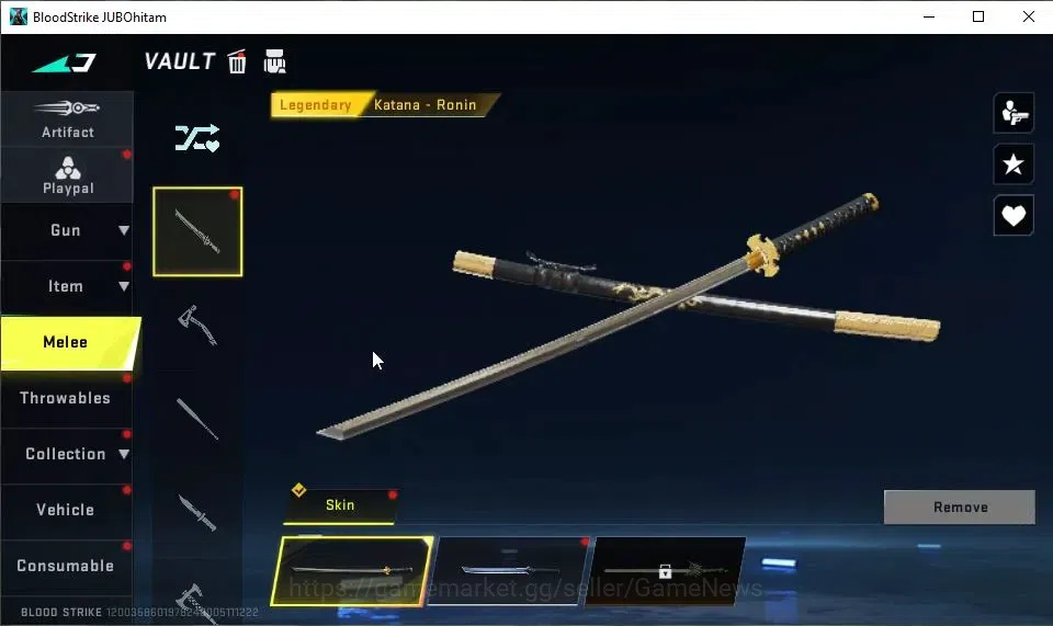 Blood Strike Accounts ASIA|ETERNAL P90-Empyrean Lv2|18 ULTRA[HANK,AUG,PK image 11