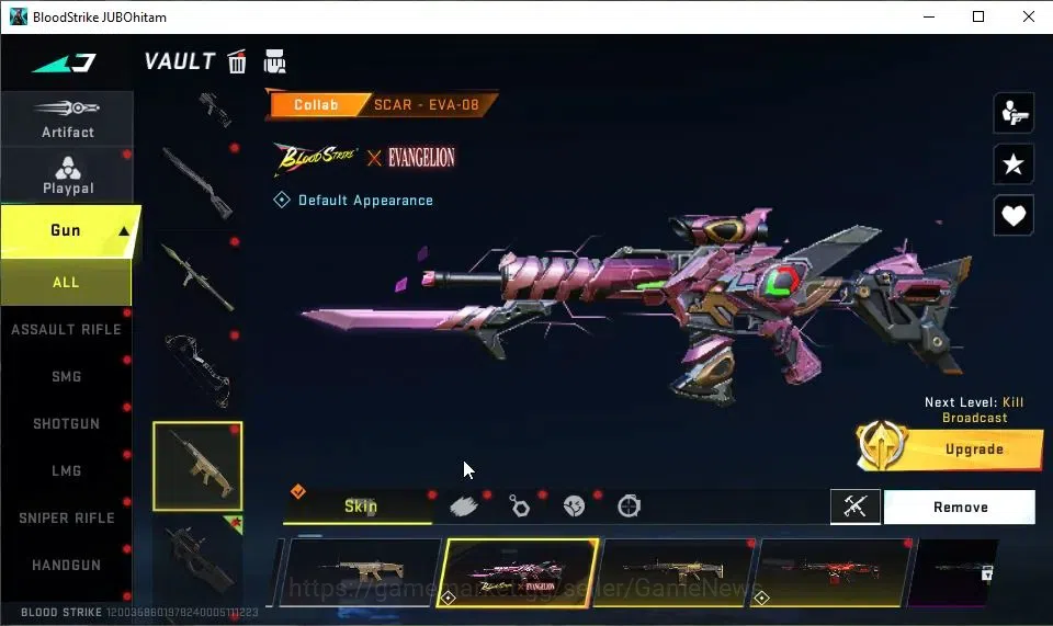 Blood Strike Accounts ASIA|ETERNAL P90-Empyrean Lv2|18 ULTRA[HANK,AUG,PK image 16