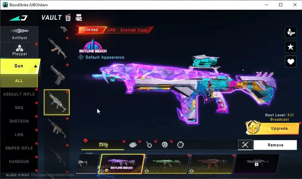 Blood Strike Accounts ASIA|ETERNAL P90-Empyrean Lv2|18 ULTRA[HANK,AUG,PK image 18