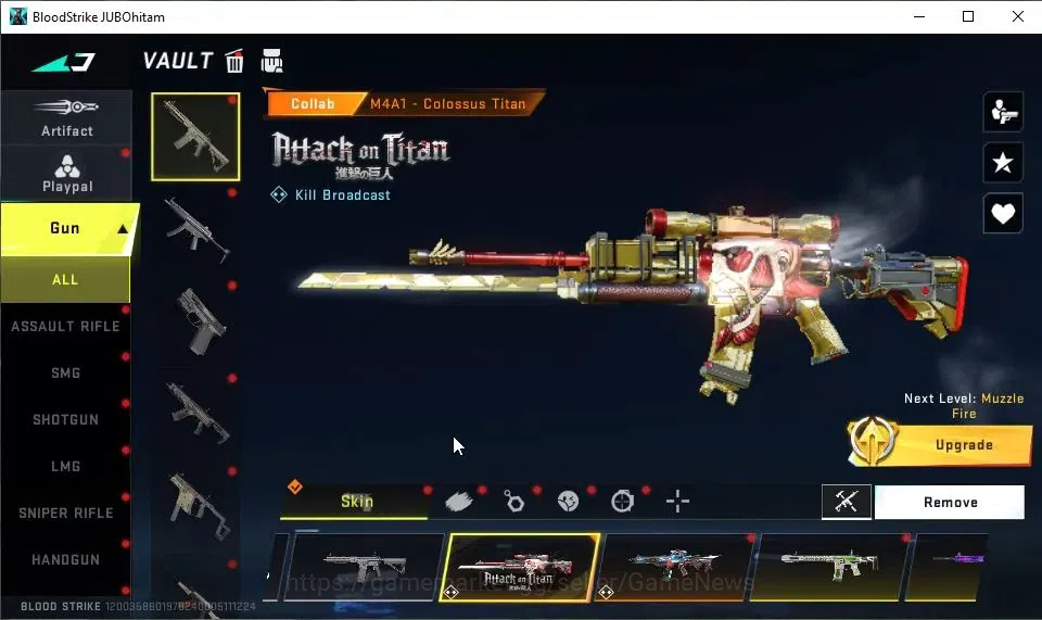 Blood Strike Accounts ASIA|ETERNAL P90-Empyrean Lv2|18 ULTRA[HANK,AUG,PK image 19