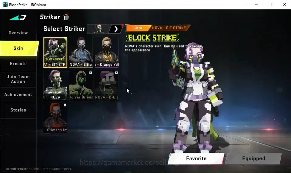 Blood Strike Accounts ASIA|ETERNAL P90-Empyrean Lv2|18 ULTRA[HANK,AUG,PK image 7