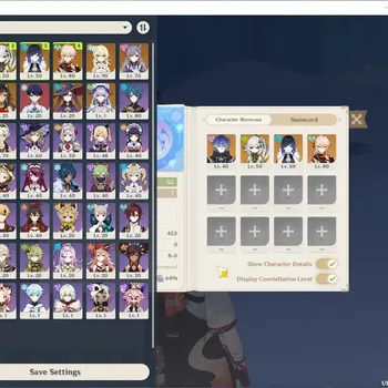 Genshin Impact Accounts Mid Game ASIA|AR 52|4 Limited + 1 (*5 Weapon)|Flins,Nahida,Yelan,Kaedehara Kazuha|1622