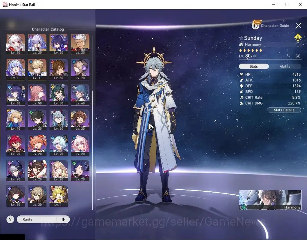Honkai Star Rail Accounts Asia|TL 68|11 Limited|[Phainon,The Herta,Archer]+S image 6
