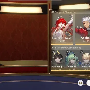 Honkai Star Rail Accounts Others ASIA|TL35|Himeko Nova+LC|Archer,Gilgamesh,HuoHuo,DanHeng|1 Golden Comp Spirit|Detail Cek