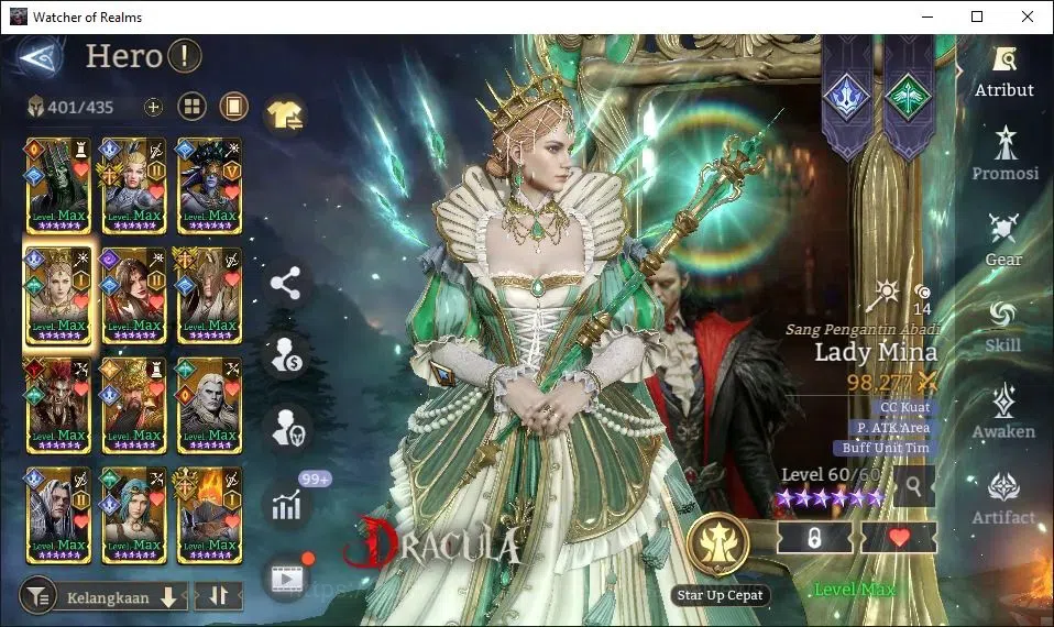 Watcher of Realms Accounts GLOBAL 60x|15M Power|6K Gems+Many Skin|18 Lord[Ing image 18
