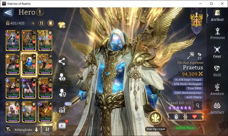 Watcher of Realms Accounts GLOBAL 60x|15M Power|6K Gems+Many Skin|18 Lord[Ing image 19
