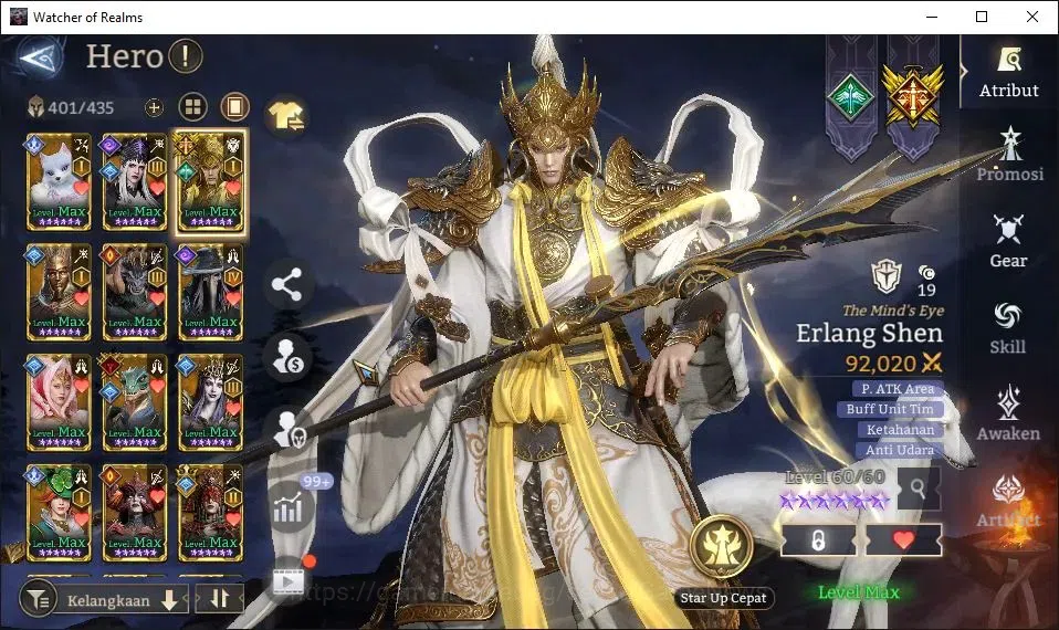 Watcher of Realms Accounts GLOBAL 60x|15M Power|6K Gems+Many Skin|18 Lord[Ing image 20