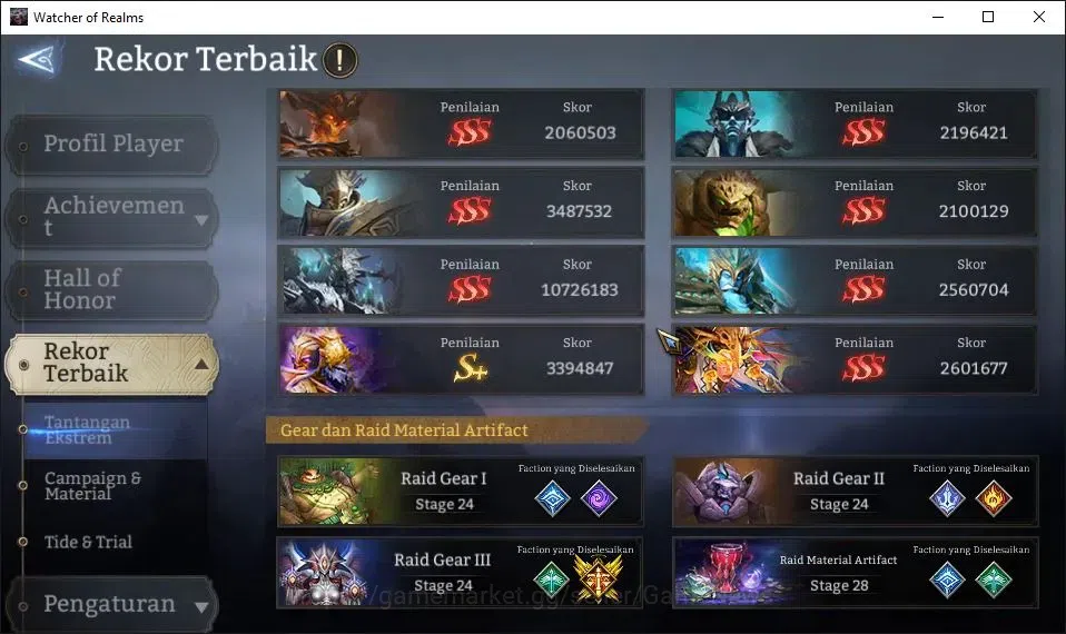 Watcher of Realms Accounts GLOBAL 60x|15M Power|6K Gems+Many Skin|18 Lord[Ing image 8