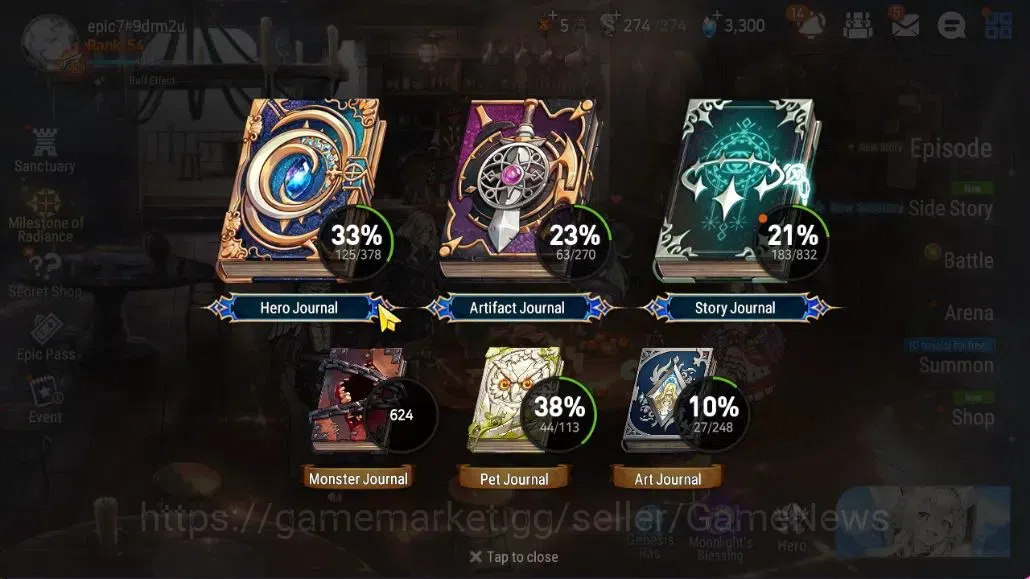Epic Seven Accounts GLOBAL Unverif|8 ML [Salome,Empyrean Ilnav,Straze, image 5