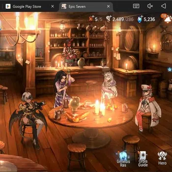 Epic Seven Accounts Starter Global Unverif|Starter|5 ML|Em Ilynav,DB Senya,A Laika,LW Peira,DD Ray|PoH ON|SS 5K|Stigma