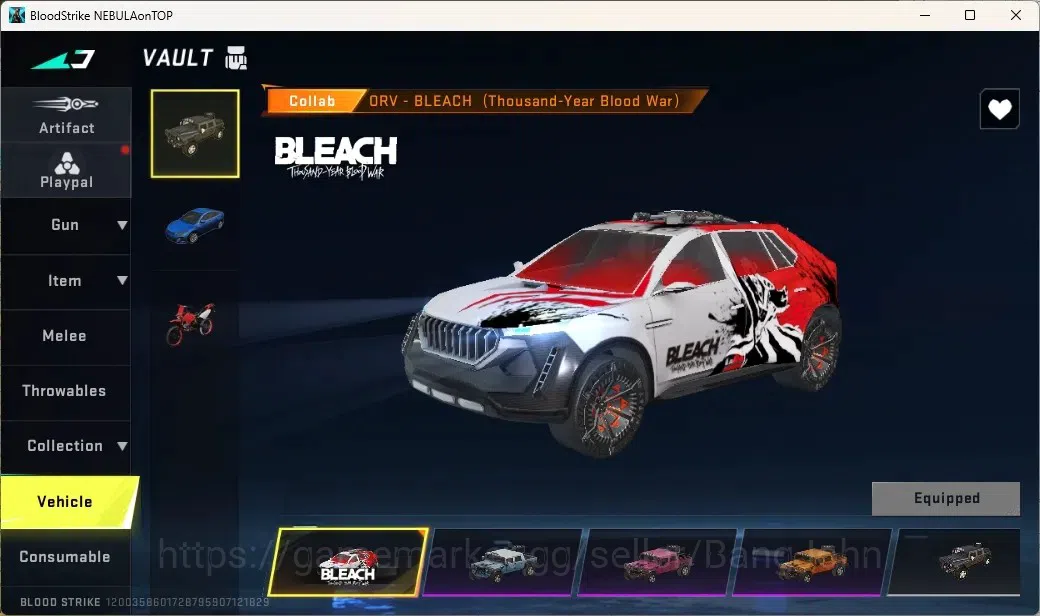 Blood Strike Accounts Collab Skin ASIA | 1 EVO: M1887-Destroyer | 2 Eva Guns | 8 Ultra Guns | 3 Collab Striker |Striker: 1 17