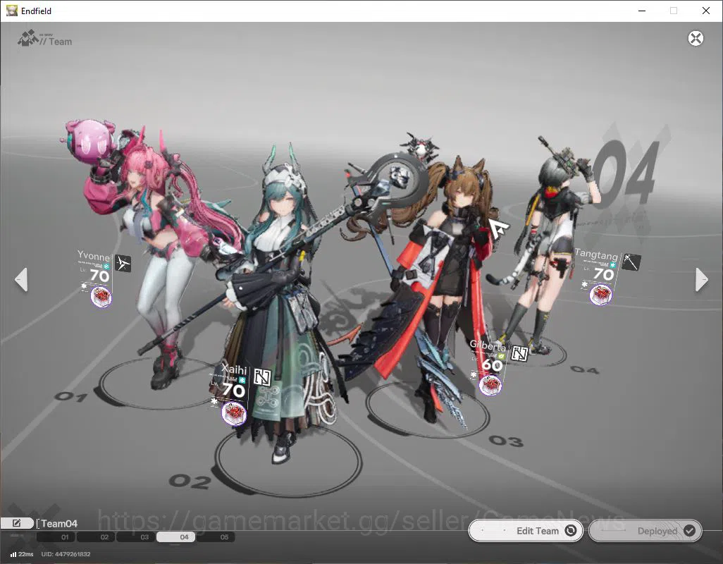 Arknights: Endfield Accounts ASIA| Level 51|5 SSR [4Limited]| [Yvonne,Gilberta+ image 18