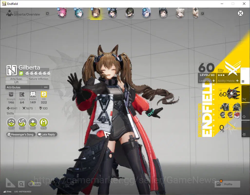Arknights: Endfield Accounts ASIA| Level 51|5 SSR [4Limited]| [Yvonne,Gilberta+ image 2