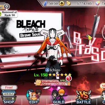 Bleach: Brave Souls Accounts Starter Global| 40K BP+7K Orb | Fresh Story | Ichigo Crescent Veil,TYBW22 | Tensa Zangetsu
