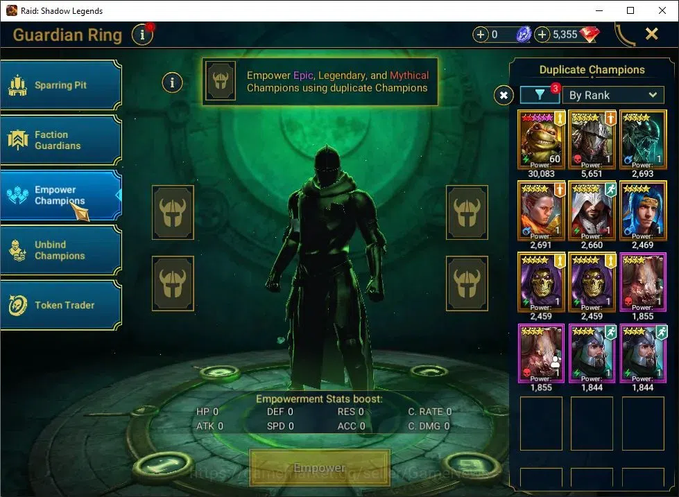 Raid: Shadow Legends Accounts Lv42 790K Power|1 Mythic(Galathir)|23 Legend(Ninja image 11