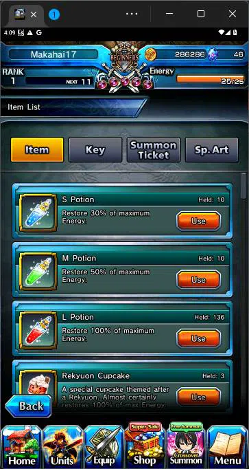 Grand Summoners Accounts GLOBAL|10 Ascend|Lark,Sunraku,Valerie,Madoka Kanam image 3