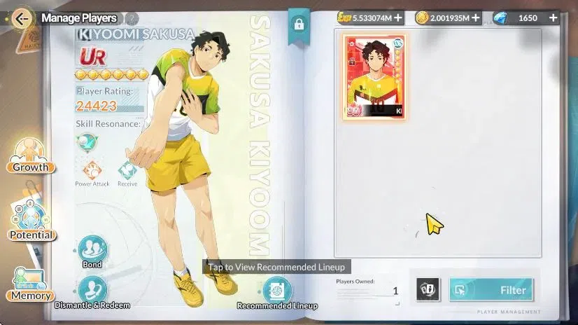 HAIKYU!! FLY HIGH Accounts SEA Lv51 |4 SP [Oikawa,Akira,Tsukishima,Nishinoya] image 2